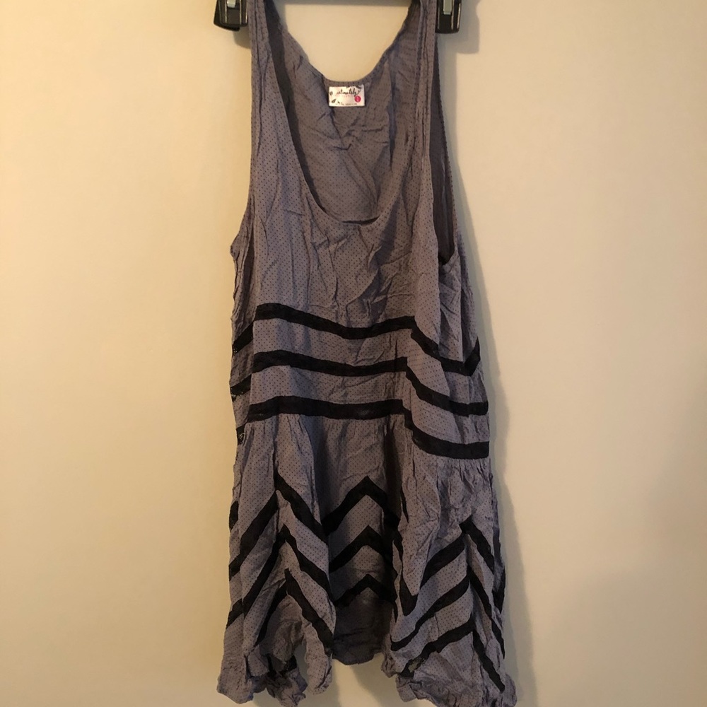 Free People Voile and Trapeze Slip Dress
